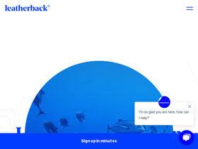 'leatherback.co' screenshot