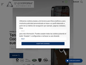 'grupoconcesur.es' screenshot