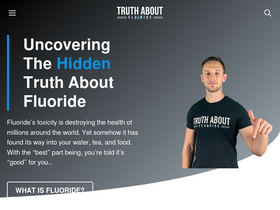 'truthaboutfluoride.com' screenshot