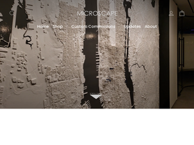 microscape.us homepage screenshot