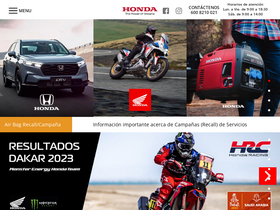 'honda.cl' screenshot