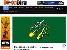 'hoopdirt.com' screenshot