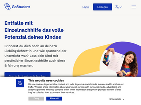 'gostudent.org' screenshot