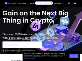 'latoken.com' screenshot