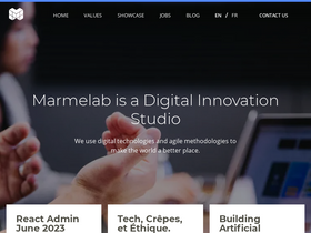 'marmelab.com' screenshot