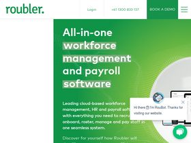 'roubler.com' screenshot