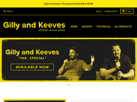 'gillyandkeeves.tv' screenshot