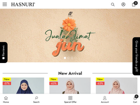 'hasnuri.com' screenshot