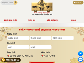 'simkinhdich.com' screenshot