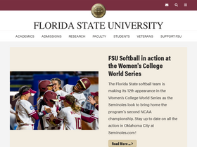 'fsu.edu' screenshot