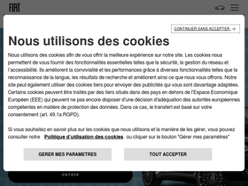 'fiat.fr' screenshot