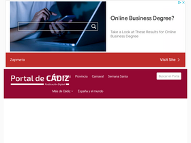 'portaldecadiz.com' screenshot