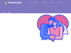 'wedbuddy.com' screenshot