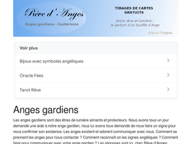 'revedanges.com' screenshot