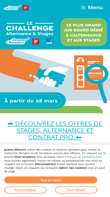jeunesdavenirs-recrut.fr
