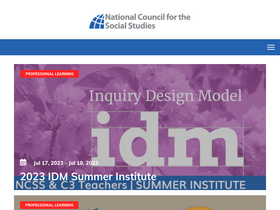 'socialstudies.org' screenshot