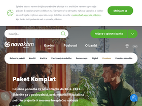 'nkbm.si' screenshot