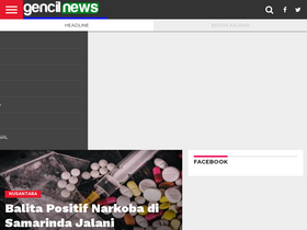 'gencil.news' screenshot