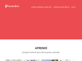 'practicarte.com' screenshot