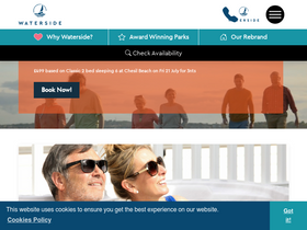 'watersideholidaygroup.co.uk' screenshot