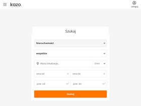 'kazo.pl' screenshot
