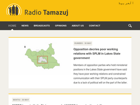 'radiotamazuj.org' screenshot