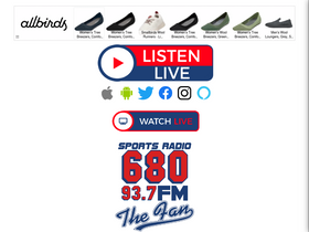 '680thefan.com' screenshot