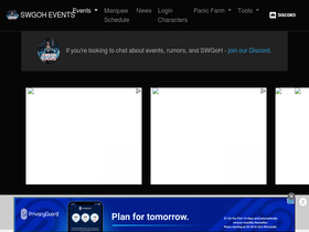 'swgohevents.com' screenshot
