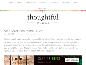 'athoughtfulplaceblog.com' screenshot