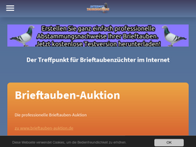 'internet-taubenschlag.de' screenshot