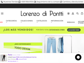 'lorenzodipontti.cl' screenshot