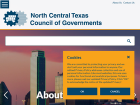 'nctcog.org' screenshot