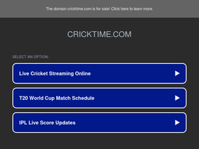 cricktime.com