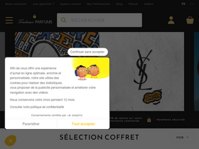 'tendance-parfums.com' screenshot