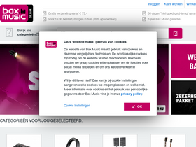 'bax-shop.nl' screenshot