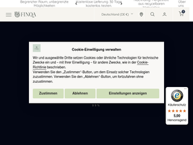 Finqaliving homepage screenshot