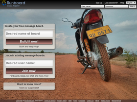 'runboard.com' screenshot