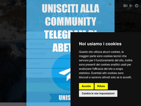 'abetone.com' screenshot