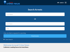 'localcrimenews.com' screenshot