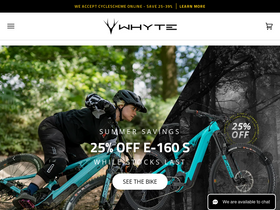 'whytebikes.com' screenshot