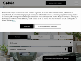 'solvia.es' screenshot