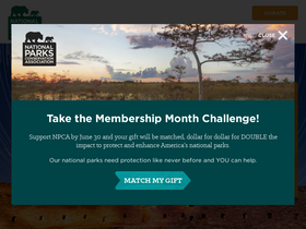 'npca.org' screenshot