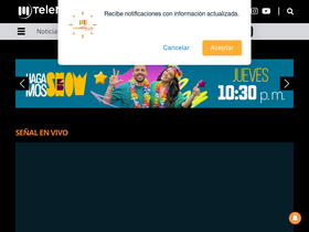 'telemedellin.tv' screenshot