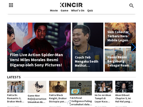 'kincir.com' screenshot