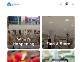 'citycentremirdif.com' screenshot