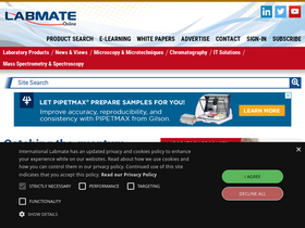 'labmate-online.com' screenshot