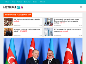 'metbuat.az' screenshot