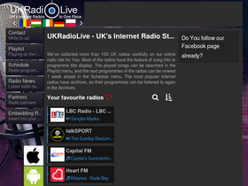 'ukradiolive.com' screenshot