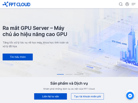 'fptcloud.com' screenshot