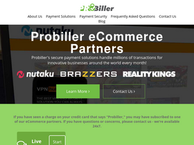 'probiller.com' screenshot